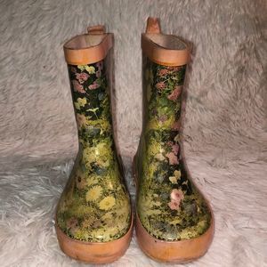 🌈H&M toddlers girls rain boots ☔️ sz9